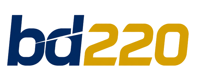 bd 220 সাইটের সোনালি লোগো